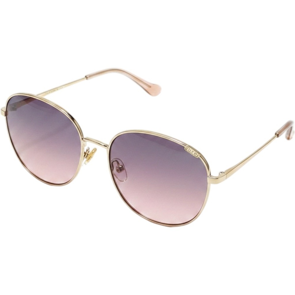Coach Gold Frame Sunglasses with Pink Gradient Lenses‎ HC7134